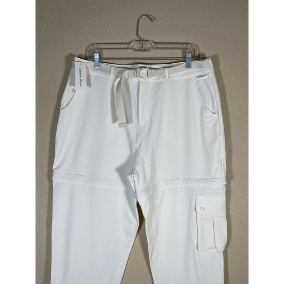 NWT Outdoor Voices RecTrek Zip-Off Pants in Bone Color - Picture 8 of 16